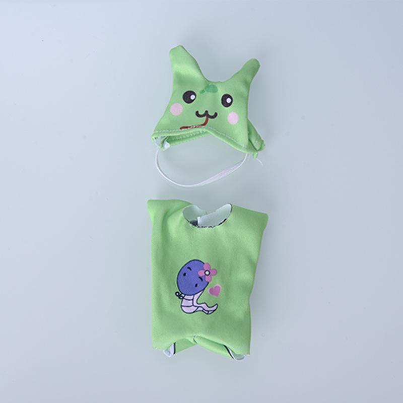 Vinyl Soft Rubber Baby Doll with Clothes - Mini Simulation Toy Doll