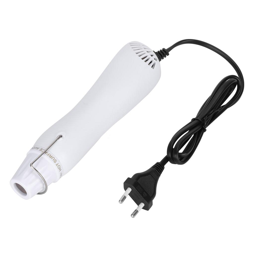 Hot Gun White Dual-Speed Heat Shrinkable Sheet Quick Setting Tool EU Plug 220V