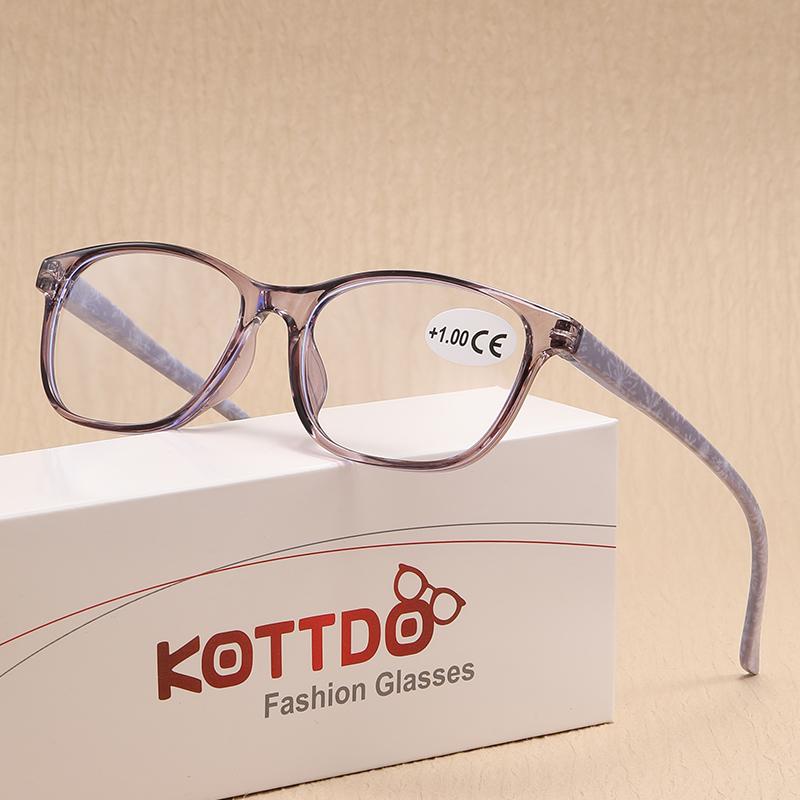 Neue Blaulichtfilter Quadratische Lesebrille Damen Alterssichtigkeit Weitsichtigkeit Brille Herren Lesebrille Brillen +1.0 +1.5 +2.0 +2.5