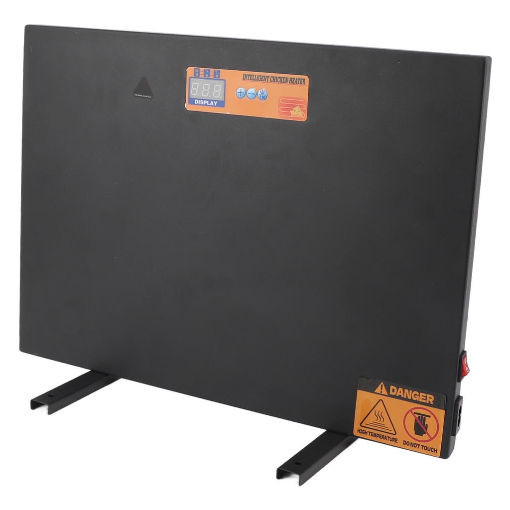 Chicken Coop Heater 150W Iron Auto Power Off Chicken Coop Heating Panel Winter Poultry Warmer with