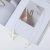 Y2K Hollow Five-pointed Star Pendant Necklace for Women Egirl Korean Fashion Punk Sweater Neck Chain Trend Jewelr