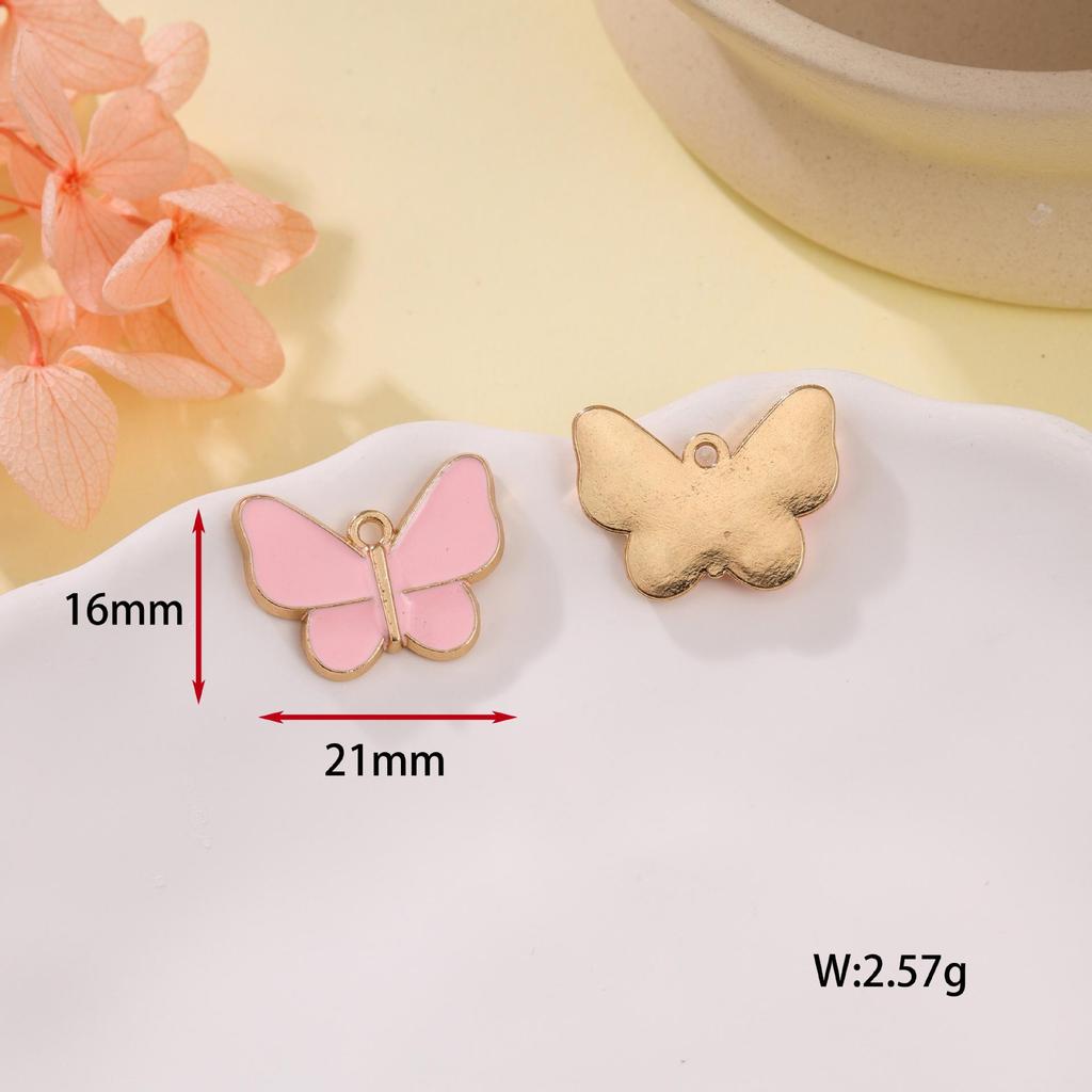 DIY Daisy Easter Egg Rabbit Carrot Butterfly Alloy Drip Oil Accessories