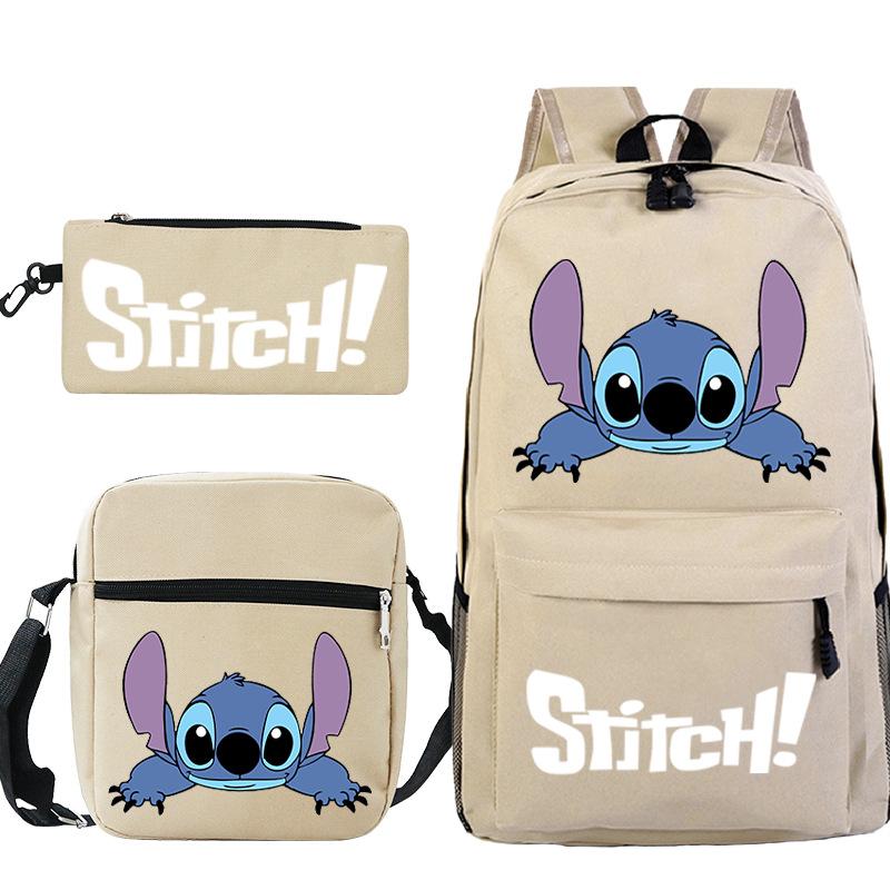 Children'S Backpack Cartoon Printed Schoolbag Shoulder Bag Pencil Case Set