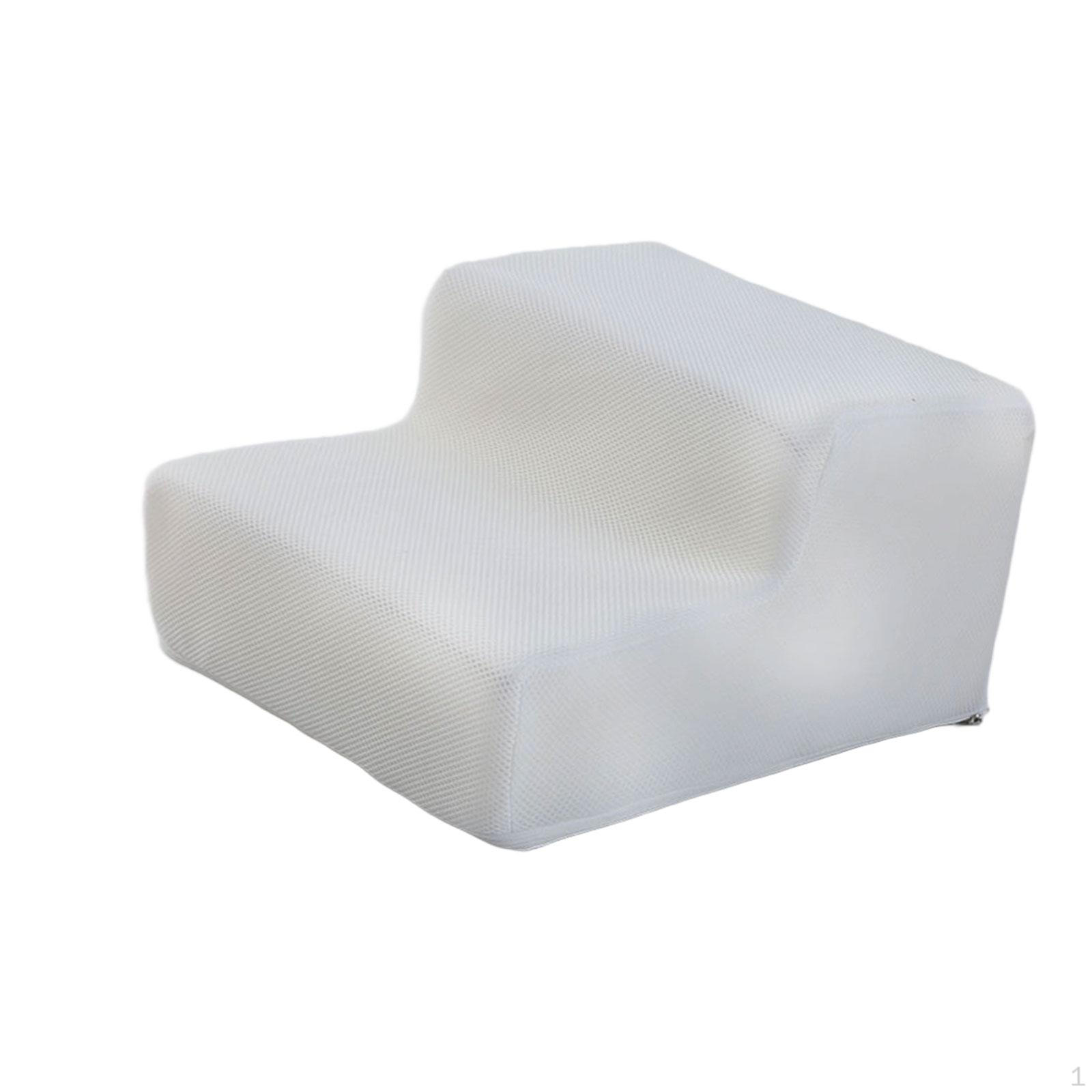 

2 Step Dog Ladder for Small Pets, Washable Ramp with Non Slip Base Indoor Use белый