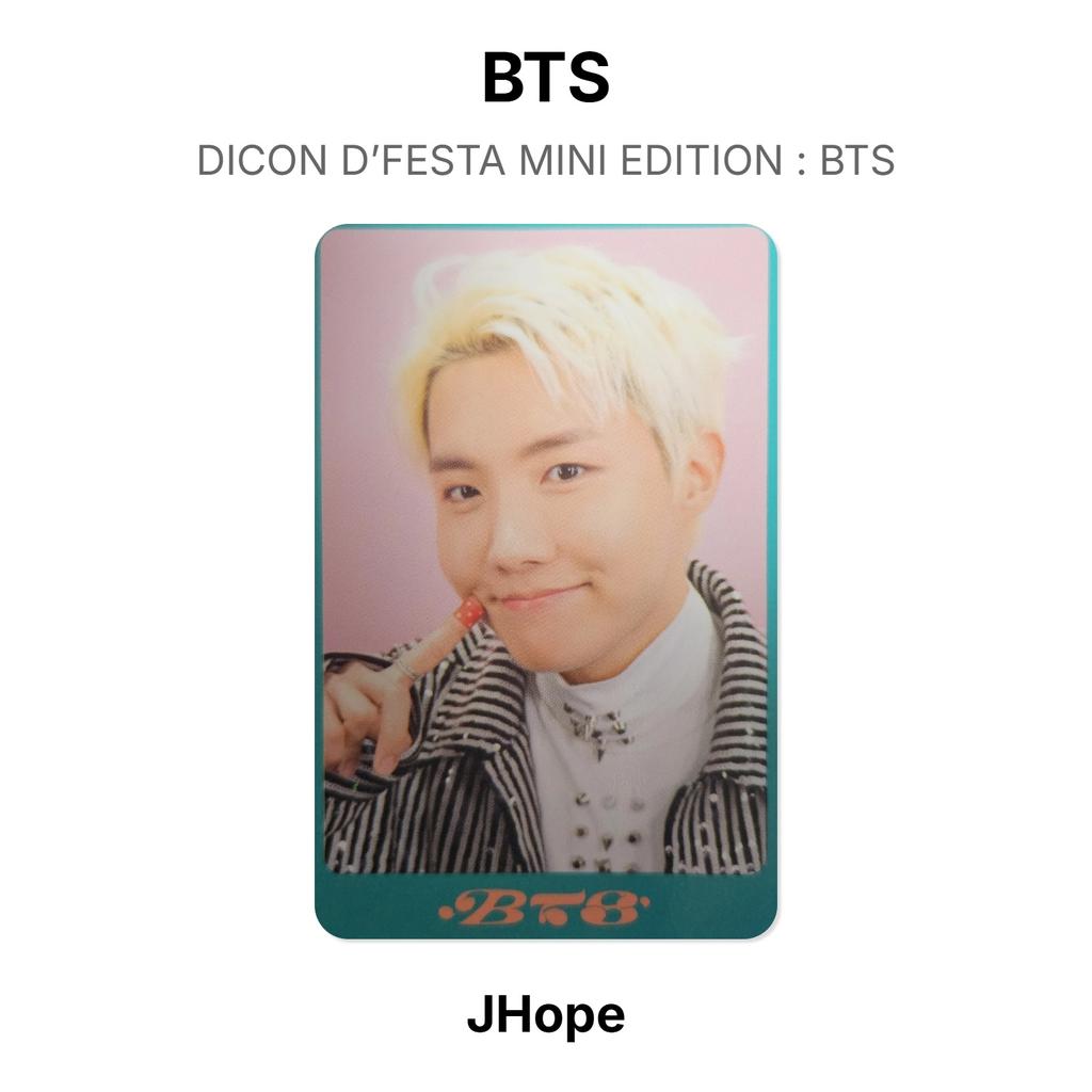 BTS DICON D’FESTA MINI EDITION : BTS Official Photocard