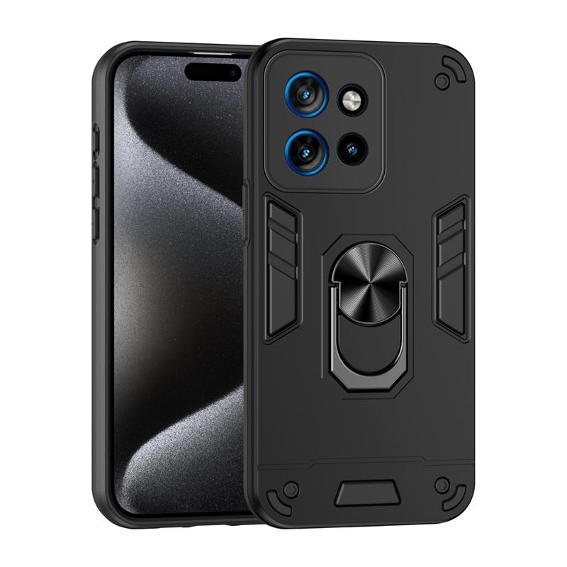 For Motorola Moto Edge 50 Neo 5G Case Ring Holder Shockproof Armor Phone Case For Moto Edge50 Neo Edge50Neo Lens Protect Cover