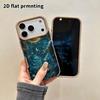 Phone Case: 2D flat lambskin suitable for iPhone 18 17 16 15 14 13 Pro protective case, Christmas sleigh, Christmas and Halloween gifts