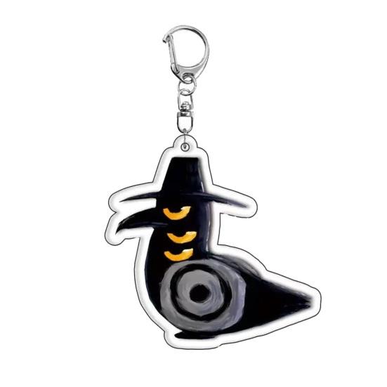Witch Hunter Keychain Holder Acrylic Anime Fans Gift Bag Hanging Pendant Ornamental Decoration Bag Accessory