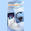 Wireless Earbuds Noise Reduction Single Over Ear Buds Wrap Around Earbuds with Earhooks Bluetooth-compatible Earpiece