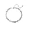 2026 Trendy Miami Cuban Chain Anklets 18K Gold Plated Punk Different Width Waterproof Anklets for Women Jewelry Accessories