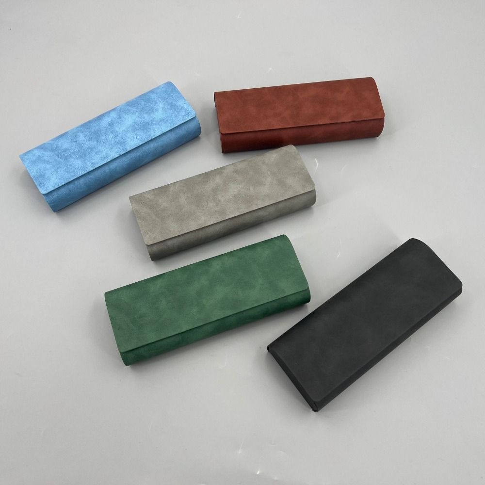 Waterproof Sunglasses Box Eyeglass Protective Eye Glasses Holder Leather Eyewear Case  Student