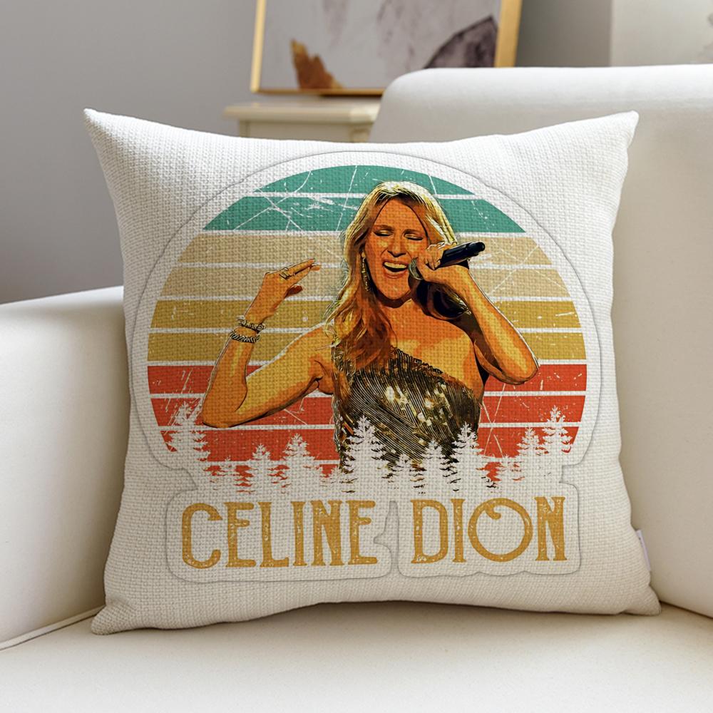 Timeless CCeline DionS Cushion Cover Pcs Linen Throw Pillow Covers X X Modern Home Decor