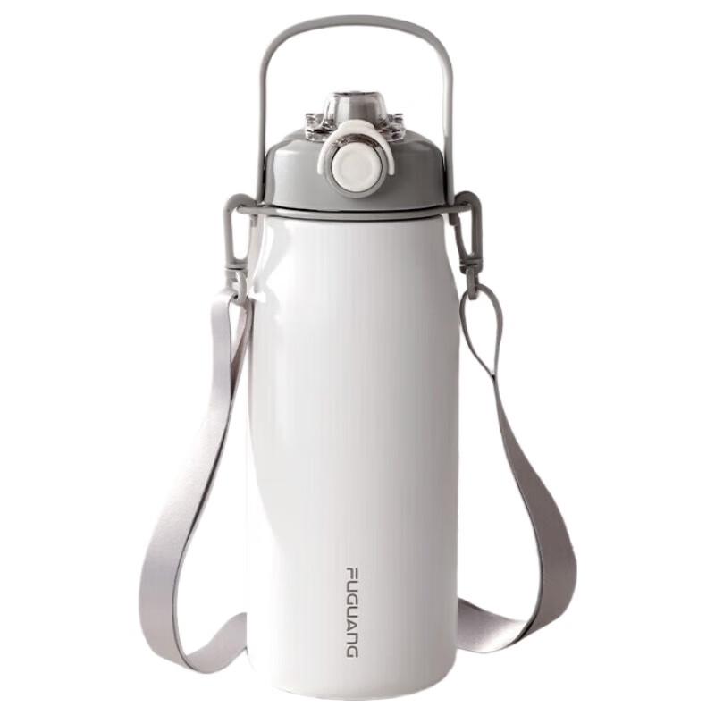 

Fuguang Clearflow Stainless Steel Insulated Straw Cup, 1.8L