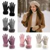 Waterproof Winter Warm Gloves Windproof Touch Screen Gloves Cute Cold-proof Gloves  Cold Weather