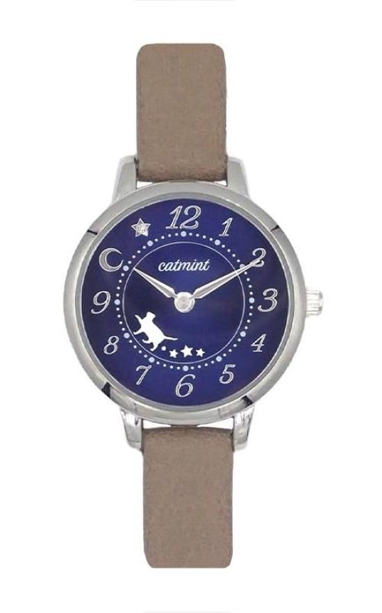

[Follow] catmint Night Sky Cat Rolling Watch N03325A-1 MOC Women s Gray