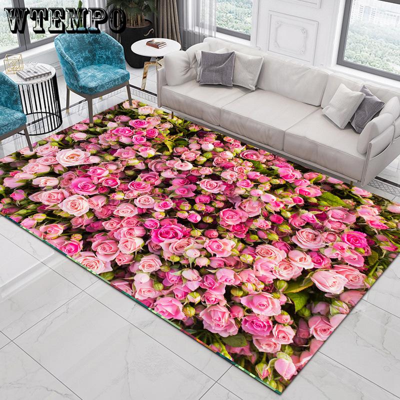 Nordic Style Living Room Carpet Bedroom Sofa Tea Table Tatami Bohemian Home Floor Mat