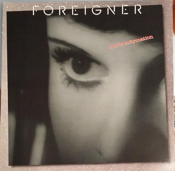 LP Record FOREIGNER - Inside Information 818081 ATLANTIC 1987 US Rock Used