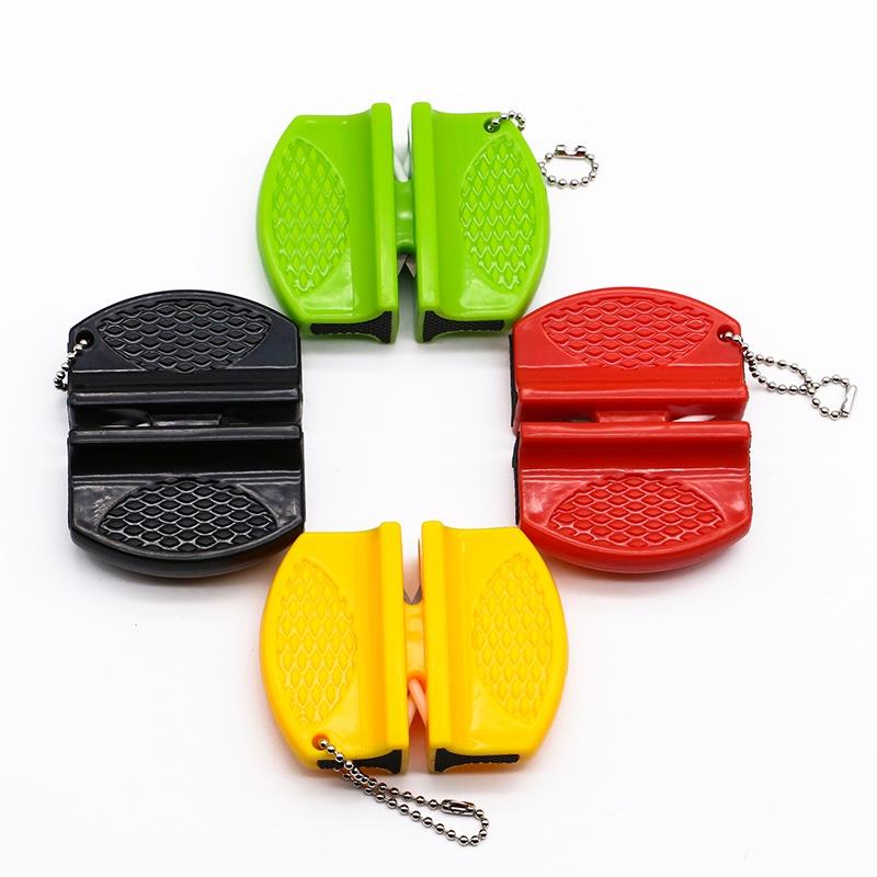 Mini Pocket Sharpener Camping Tapered Sharpening Stone Tool Kitchen