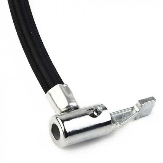 High Performance 100cm Tire Pump Hose with Locking Chuck for Car Motorcycle