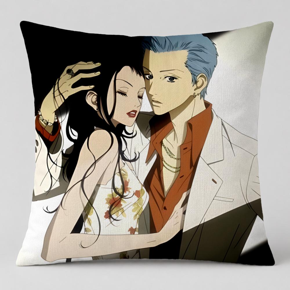 Anime Paradise Kiss Cushion Cover Short Plush Cushion Cover Double Sided Print Washable Sofa Pillowcase Home Decor Gift