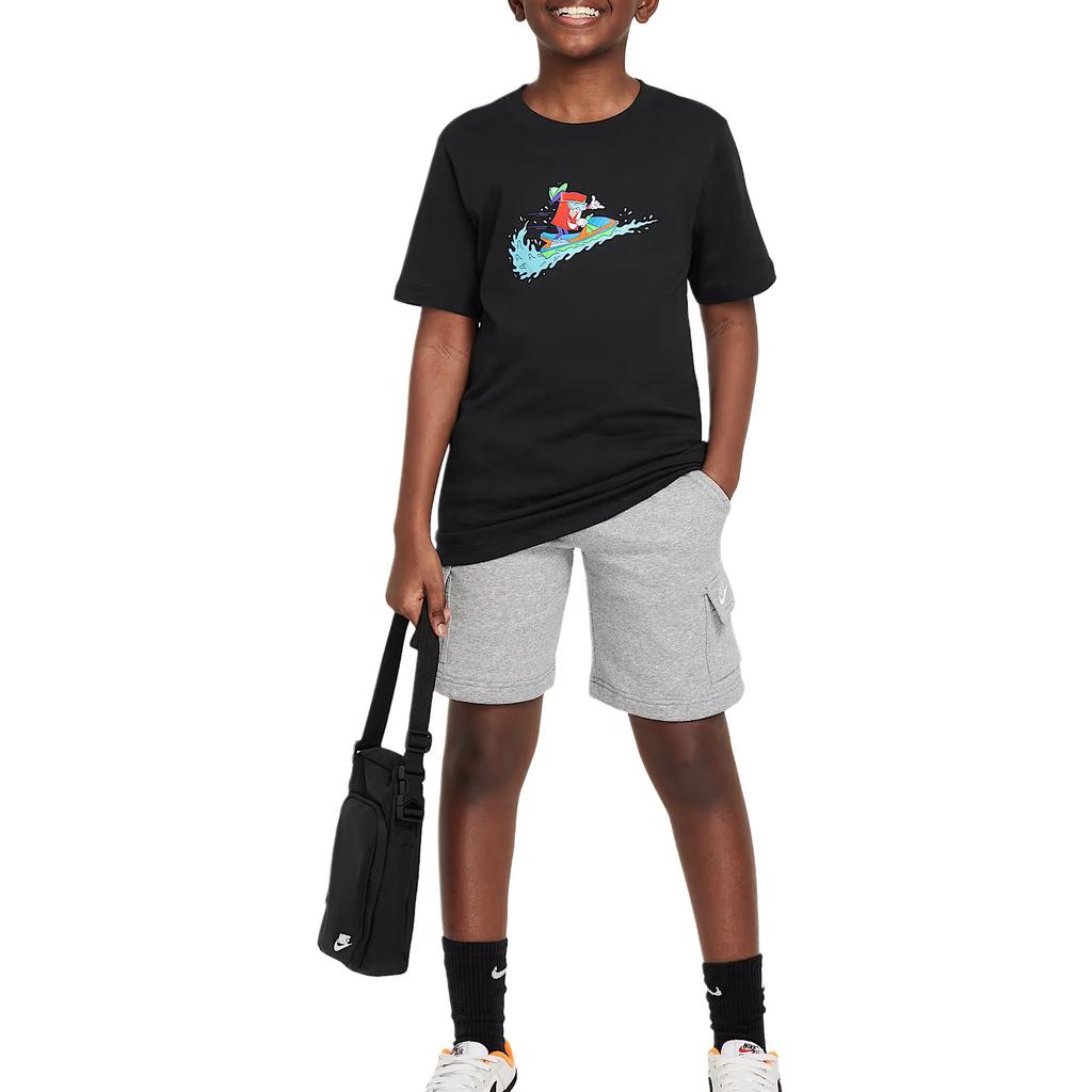 Nike Kids T Shirts Crew Neck Moderate FV5345-010