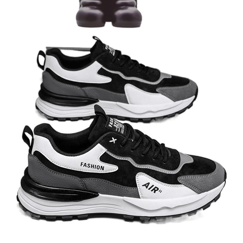 Men's shoes summer 2025 new breathable casual sports shoes men's dad shoes men's work work labor insurance trendy shoes