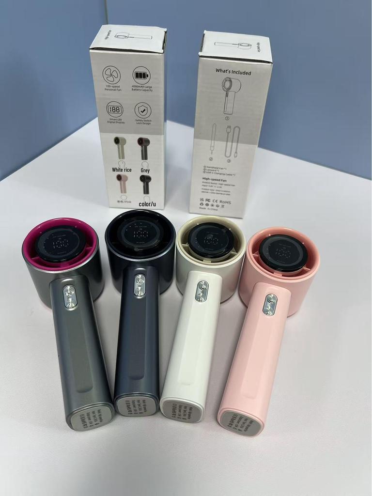 Southeast Asia Best-Selling S001 USB Mini Portable 100-Speed Handheld Turbine Fan