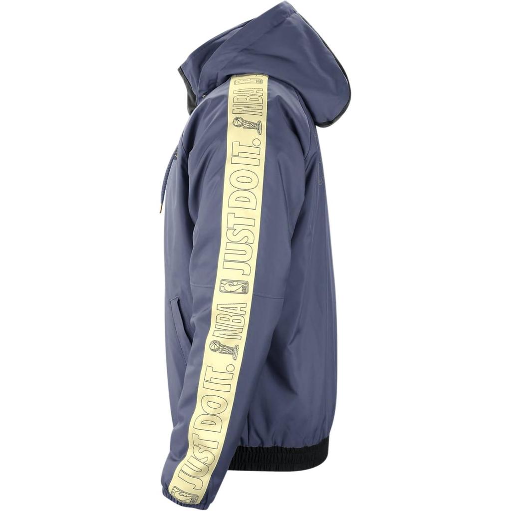 Nike Outdoor Casual Sport Zip Hooded Long Sleeve Jacket Unisex Jackets Navy DX9783-491