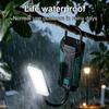 COB Work Light USB Rechargeable Led Work Light with 360° Swivel Hose Magnetic Hanging Hook for Camping Car Repair Emergency