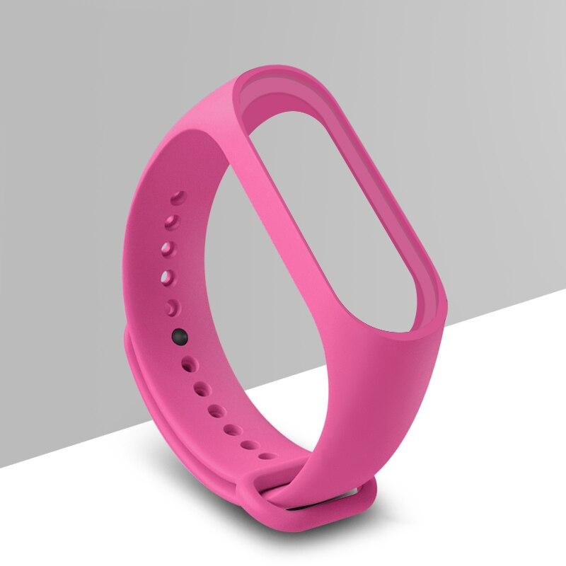 Strap Bracelet for Xiaomi Mi Band 3 4 5 Strap Silicone Wrist Strap 5 for Xiaomi Bracelet for Mi Band 3 4 Wriststrap Bracelet 5