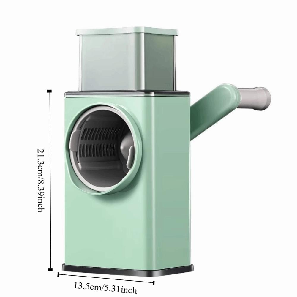 Vegetable Shredder Hand-Crank Vegetable Slicer Manual Nut Grinder Rotary Cheese Grater  Potatoes