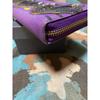 Used Heart-shaped sunglasses decoration purple long wallet