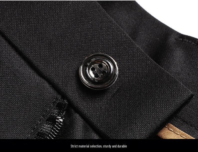 Men's Versatile Stretch Straight-Leg Casual Pants for Spring/Summer - Dad Style