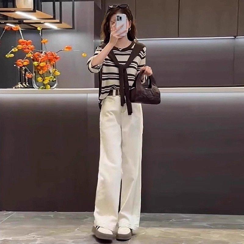 Womens Casual Suit With Cotton Wool Fabric For Spring Fashion