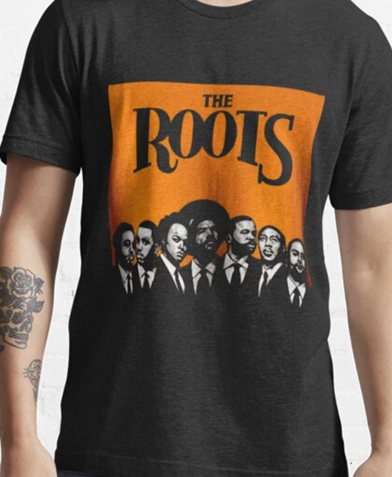 The Roots band Black Shirt Unisex all sizes S-5Xl XXL