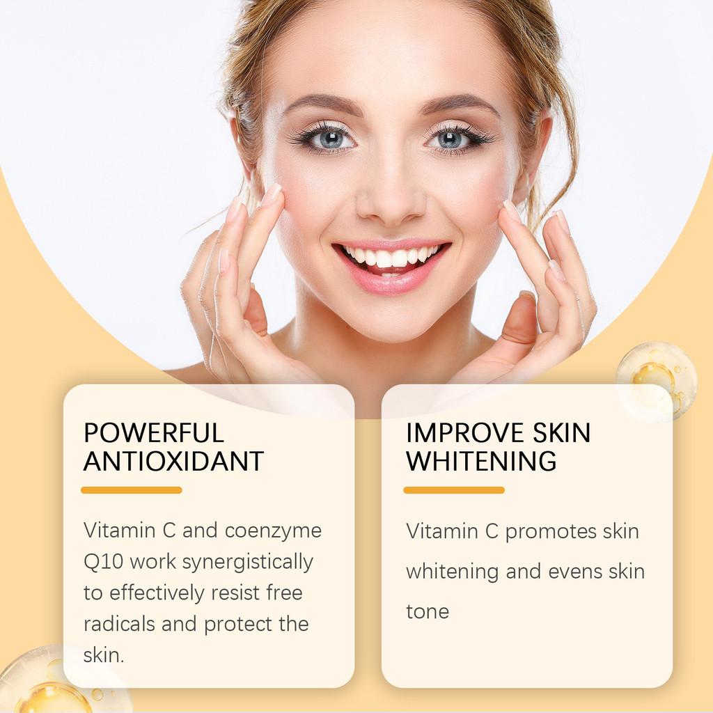 Ouhoe Vitamin C Serum Gentle Daily Moisturizing Nourishing Hydrating Skin Elixir