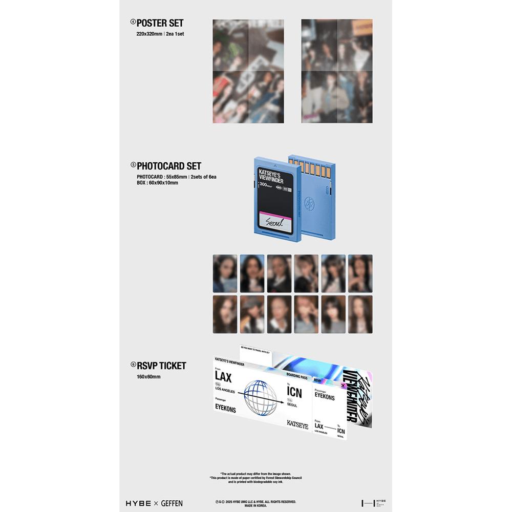 [Pre-order] KATSEYE - KATSEYEs VIEWFINDER in Seoul