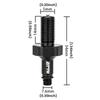 Bicycle Air Rear Shock Absorber Valve Adapter Aluminum Alloy Bicycle Pump Air Nozzle Tube Tool Mtb Pump Inflater Convert Mouth