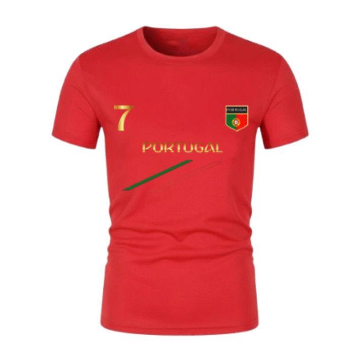 Portugal Men's Football Kit - Red