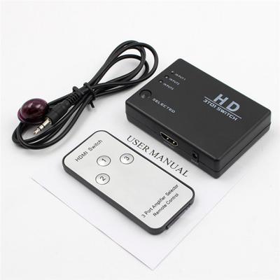 3 oder 5 Port HDMI Splitter Switch Switch Hub + Fernbedienung 1080P für HDTV PC