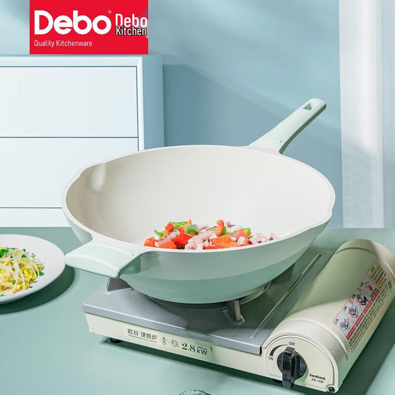 Debo Kamlo Aluminum Alloy Non-Stick Wok