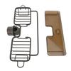 Kitchen Sink Faucet Organizer Space Aluminium Plastic Multifunctional Space Saving Hook Fast Drying
