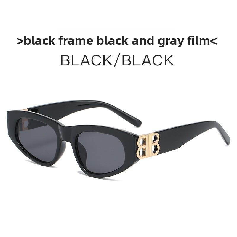 Bb Fashion Cat Eye Sunglasses With Uv400 Protection For Summer Outings And Parties