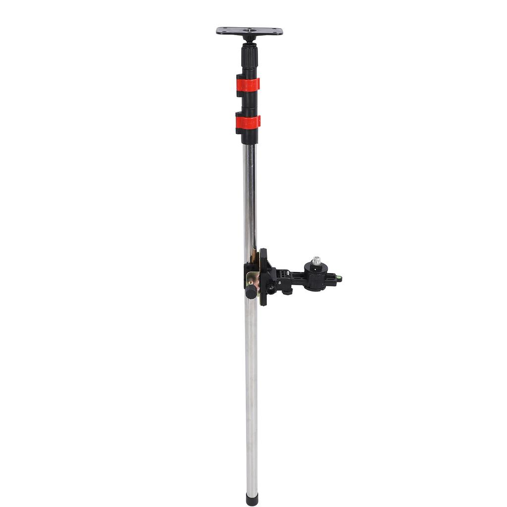 9.84FT Level Telescopic Pole Extendable Stainless Steel Laser Leveler Mounting Pole with Stabilizer