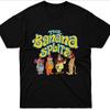 LOVELY The Banana Splits Cartoon Animals T-shirt Black All Sizes JJ3489