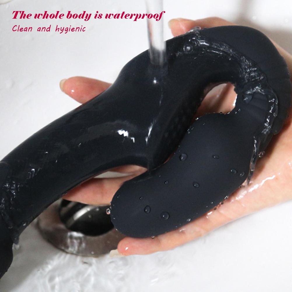 Popruh bez ramínek na vibrátorech pro ženy Dildo s dvojitou hlavou Vibrační dildo na penis pro lesbičky Erotické sexuální hračky pro dospělé pro páry 18+