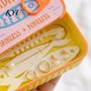 Organized Clavicle Chain Case Sardine Tin Jewelry Box with Fishbone, PLA Vintage Compact Size Decorative Vanity Accessory Organizer, Portable Storage