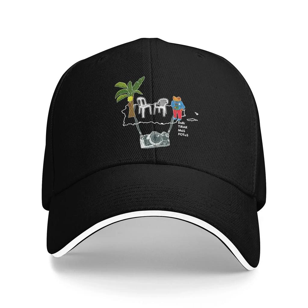 Unisexs Womens DTMF Debi Tirar Mas Fotos Outdoor Hat Spring Bad Bunny New Album Sun Cap Casual Baseball Cap Golf Sunshade