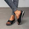 Sandali Ortopedici Morbidi con Supporto per Arco Plantare Scarpe con Zeppa Piattaforma da Donna Traspiranti