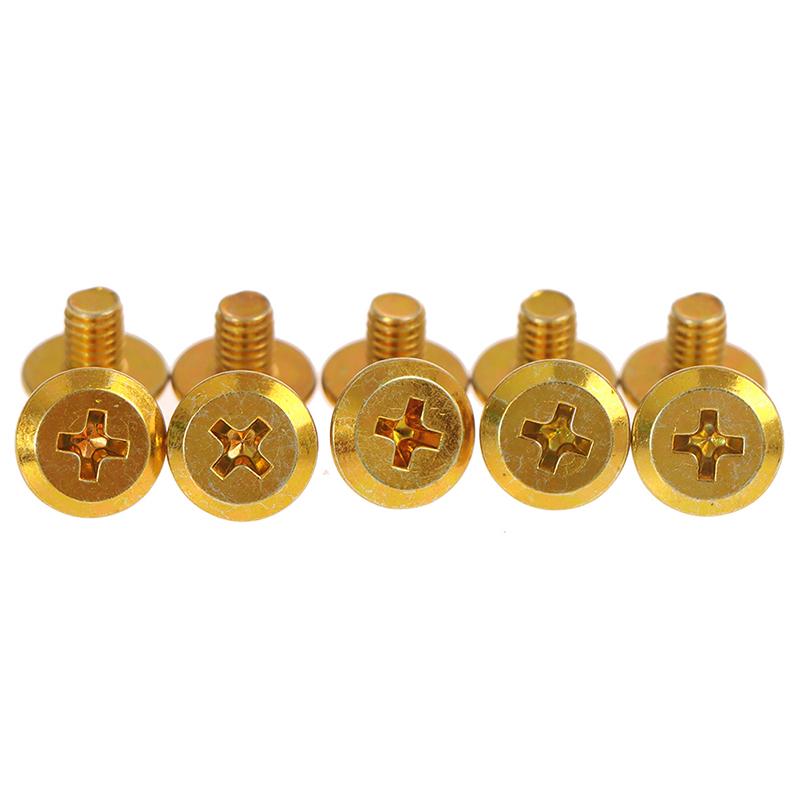 

10Xмашинка для стрижки волос 8148 с фиксированным винтом для двухотверстий для ножа золотой